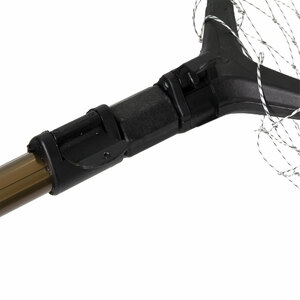 Подсачек складной телескопический Namazu L-160 см, овальный обод 60 см, нейлон, фото 3