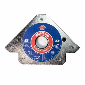 Магнитный фиксатор для сварки Aurora Magnet S-80, усилие 80 кг, 45°/90°/135°, фото 2