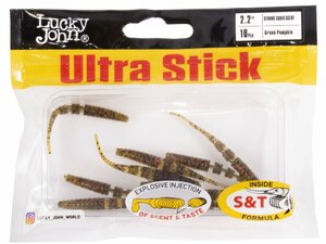 Слаги съедобные искусственные LJ Pro Series ULTRA STICK 2,2in (05.60)/PA03 10шт., фото 4