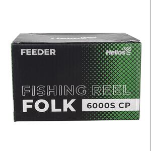 Катушка Folk feeder 6000S CP 4+1 подшип (HS-FF-6000S) Helios, фото 13