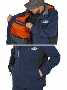 Костюм демисезонный Norfin ALPHA NAVY BLUE р.XL, фото 6
