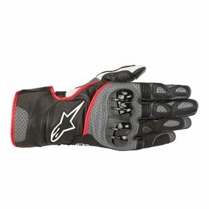 Мотоперчатки SP-2 V2 ALPINESTARS (черно-серо-красный, 1130, S), фото 1