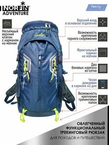 Рюкзак Norfin ADVENTURE 45, фото 8
