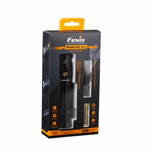 Набор: фонарь светодиодный Fenix PD36R LED Flashlight+E01 V2.0, 1600 лм, фото 1