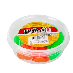 Твистер несъедоб. Long Hybrid 3,55"/9,0 см Lime & Orange 20шт. (HS-15-020-N-20) Helios (0), фото 4