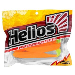 Виброхвост Jumbo 4,95"/12.5 см Orange & Greene 5шт. (HS-7-025) Helios (0), фото 2