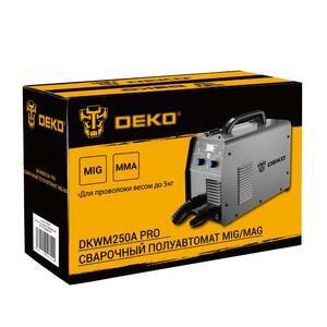 Сварочный полуавтомат MIG/MAG 250А DEKO DKWM250A PRO 051-4687, фото 2