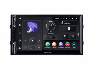 Universal 7" INCAR TMX-7703-3 (Maximum Android 10) 1024x600 / Wi-Fi / 4G LTE / DSP/ размер лицевой панели 173x98 мм / оперативная память 3 Gb / встроенная 32 Gb, фото 2