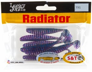 Виброхвосты съедоб. искусст. LJ Pro Series RADIATOR 3.0in (07.50)/T91 7шт, фото 4
