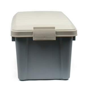 Ящик многофункц. особопрочный СЛЕДОПЫТ Expedition Box, 50 л, 700х360х320 мм, цв. графит/бежевый, фото 7