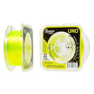 Леска UNO 0,28mm/100m F.Yellow Nylon PREMIER fishing (PR-U-Y-028-100) (0), фото 5