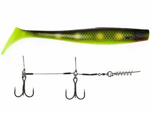 Виброхвосты LJ 3D BBS Series GIANT KUBIRA SWIM SHAD 10,3in (26,00)/PG18 1шт.+Stinger XL, фото 1