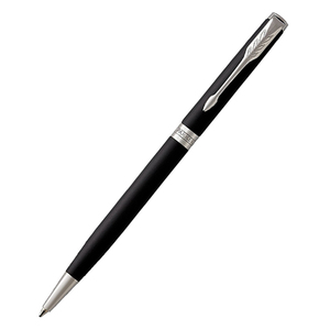 Parker Sonnet Core - Matte Black CT SLIM, шариковая ручка, M, BL, фото 1