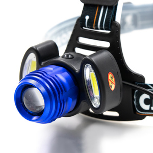 Фонарь налобный "СИБИРСКИЙ СЛЕДОПЫТ-Лайт", 1 LED + 2 COB, zoom, аккум.2x2200mAh/60/, фото 4