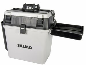 Ящик рыболовный зимний Salmo 2-х ярус.(из 5-ти частей) пласт. 39.5x24.5x38см сер., фото 8