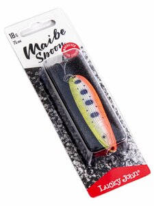 Блесна колеб. Lucky John MAIBE SPOON длин.75мм/018.0г 011, фото 4