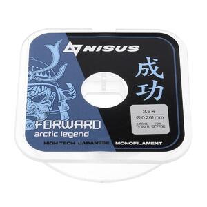 Леска FORWARD ARCTIC LEGEND 0,261mm/50m Nylon Transparent (N-FAG-0.261-50) Nisus, фото 6