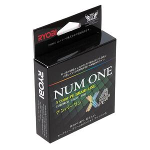Шнур NUM ONE PE4X-100M 1.0#/0,165 mm Multi Colour Ryobi, фото 3