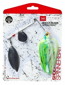 Спиннербейт Lucky John  SHOCK BLADE 22.0г 003 в блистере, фото 4