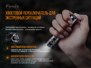 Фонарь Fenix LD30 с аккумулятором (ARB-L18-3500U), фото 10