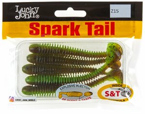 Виброхвосты съедоб. искусст. LJ Pro Series Spark Tail 4,0in (10,10)/Z15 5шт., фото 4