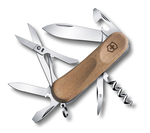 Нож Victorinox EvoWood 14, 85 мм, 12 функций, дерево, фото 1