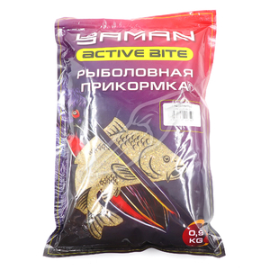 Прикормка Yaman Active Bite Лещ (ваниль), цв. жёлтый, 900 г, фото 2