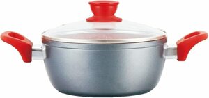 Кастрюля Mercury MC-6229 (6)с антипригарным покрытием non-stick под мрамор 2,1 л, фото 1