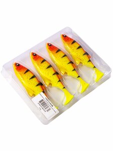 Виброхвосты LJ 3D Series ANIRA SOFT SWIM 5,0in (12,70)/A04 4шт., фото 7