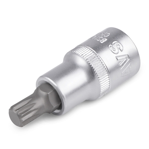 Торцевая головка со вставкой AVS BS12M9, M9, квадрат 1/2″, профиль SPLINE, фото 2