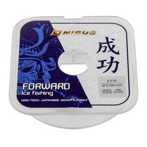 Леска FORWARD ICE FISHING 0,261mm/50m Nylon Transparent (N-FIF-0.261-50) Nisus, фото 7