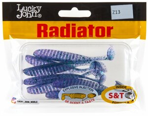 Виброхвосты съедоб. искусст. LJ Pro Series RADIATOR 3.0in (07.50)/Z13 7шт, фото 4