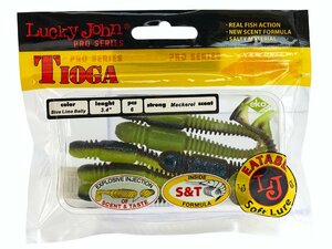 Виброхвосты съедоб. искусст. LJ Pro Series TIOGA 3.4in (08.64)/T53 6шт., фото 4