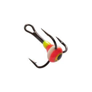 Тройник MUSTAD №8 3D глазок с эпоксидом 103P c фосфором (TRMS-8-E-103P) Helios, фото 2