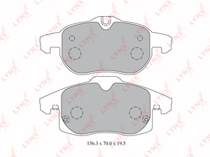 Колодки тормозные передние LYNXauto BD-5923. Для: OPEL Опель Signum 03> / Vectra(Вектра) C 02> / Zafira(Зафира) B 2.0 06>, SAAB СААБ 9-3 02>, фото 1