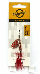 Блесна вращ. Lucky John SPIN X ROUND 01 3,5г CR, фото 4