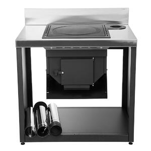 Модуль уличной кухни SMART-900 Печь под казан (HS-KU02-P900) Helios (0), фото 14