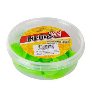 Твистер несъедоб. Long Hybrid 3,55"/9,0 см Lime 20шт. (HS-15-008-N-20) Helios (0), фото 4