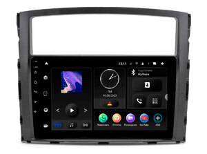 Mitsubishi Pajero-4 (Incar TMX-6104-6 Maximum) Android 10 / 1280X720 / громкая связь / Wi-Fi / DSP / оперативная память 6 Gb / внутренняя 128 Gb / 9 дюймов, фото 1