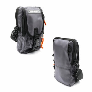 Сумка рыболовная "СЛЕДОПЫТ" Street Fishing MultiLock V-Pouch, 22х12,5х8 см, цв. серый, фото 2