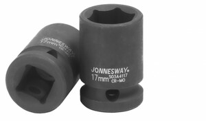 JONNESWAY S03A4117 Головка торцевая ударная 1/2"DR, 17 мм, фото 1