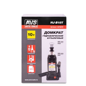 Домкрат гидравлический AVS HJ-B10T, 10т, 200-405мм., фото 21