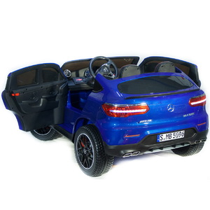 Детский электромобиль Toyland Mercedes Benz AMG GLC63 2.0 Coupe Синий, фото 6