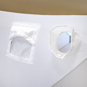 Палатка зимняя куб СЛЕДОПЫТ 1,5 х1,5 м, Oxford 210D PU 1000, S по полу 2,2  кв.м, цвет оливковый/белый, фото 4