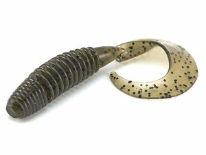 Твистеры съедобные искусственные LJ Pro Series CRUSHER GRUB 3,9in (09.90)/PA01 5шт., фото 2