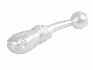 Слаги съедобные искусственные LJ Pro Series WHITE FISH 0,8in (02.00)/026 20шт., фото 2