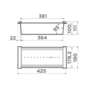 Коландер Omoikiri CO-02-IN, фото 2