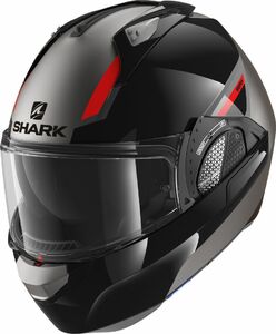 Шлем SHARK EVO GT SEAN Antracite/Black/Red M, фото 1