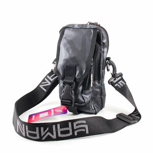 Сумка рыболовная "Yaman" Street Fishing MultiLock V-Pouch, 22х12,5х8 см, цв. серый камуфляж, фото 4