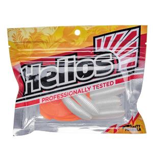 Твистер Credo 3,35"/8,5 см Pearl & Orange 7шт. (HS-11-019) Helios (0), фото 2